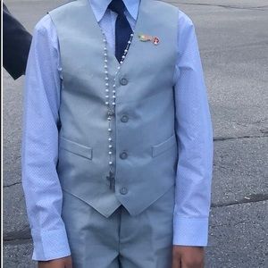 New three piece dress boy suit